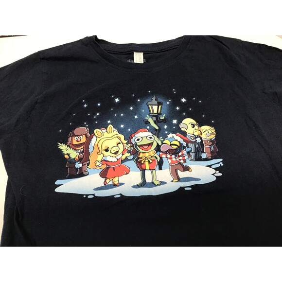 Disney The Muppets Christmas Carol Retro Tshirt Womens Small - Picture 3 of 5